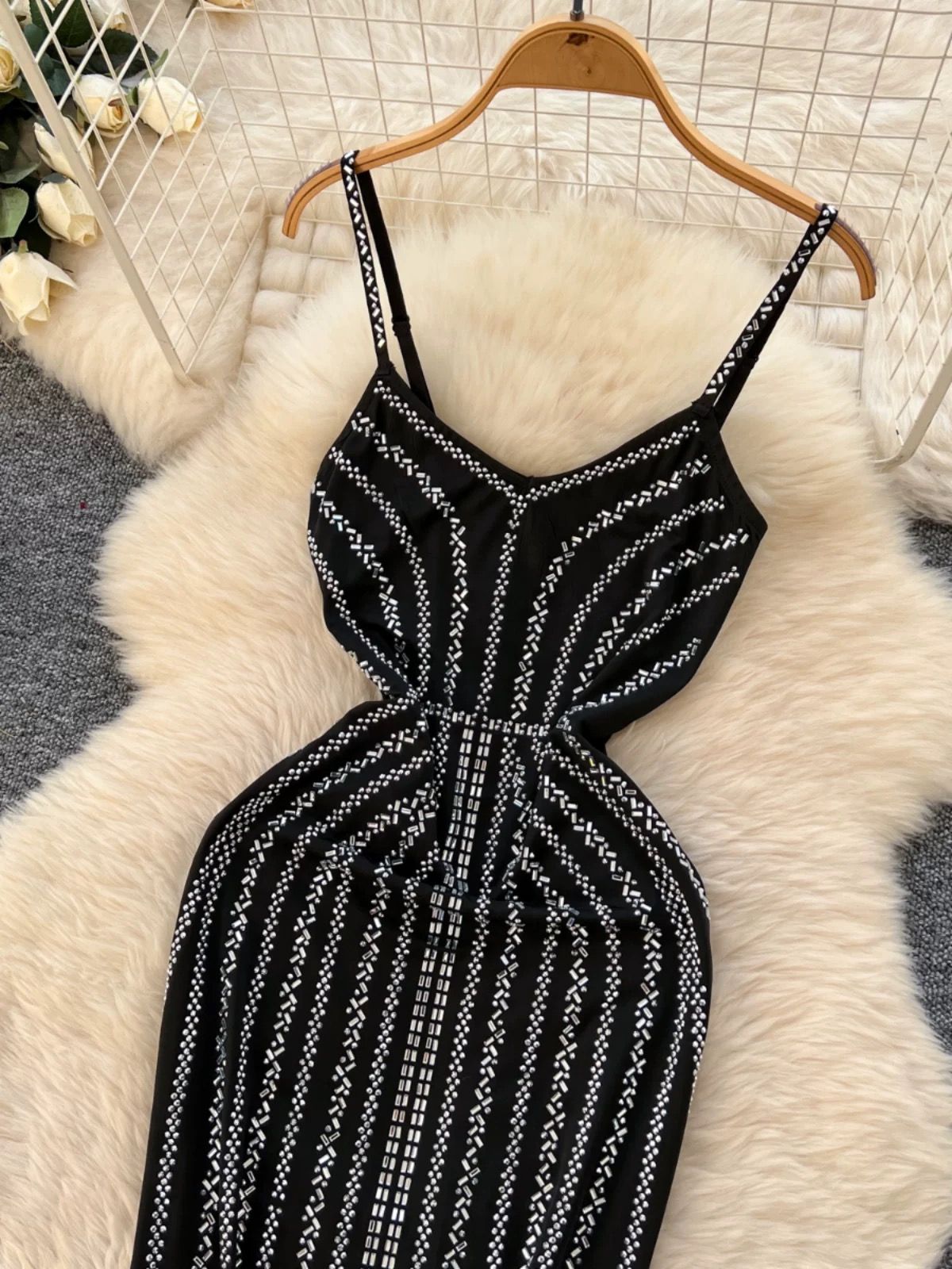 Mariel embellished dress FBC439 image