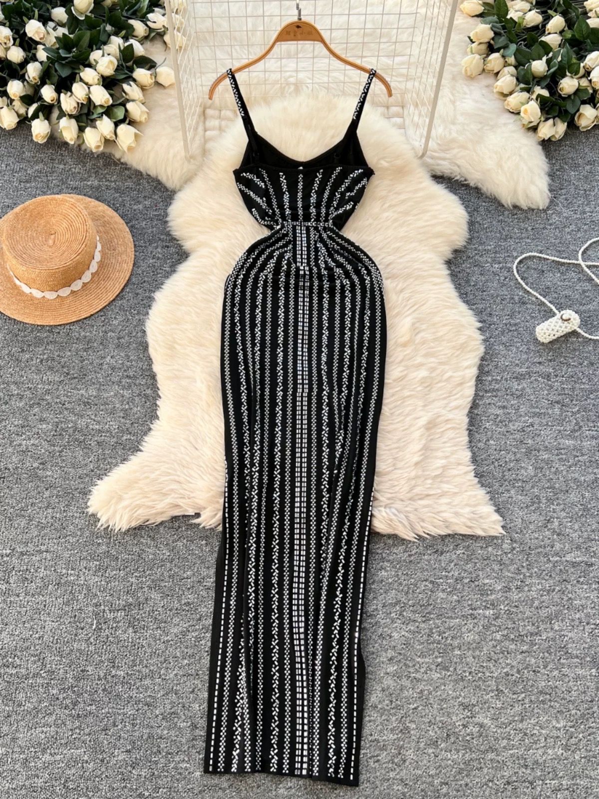 Mariel embellished dress FBC439 image