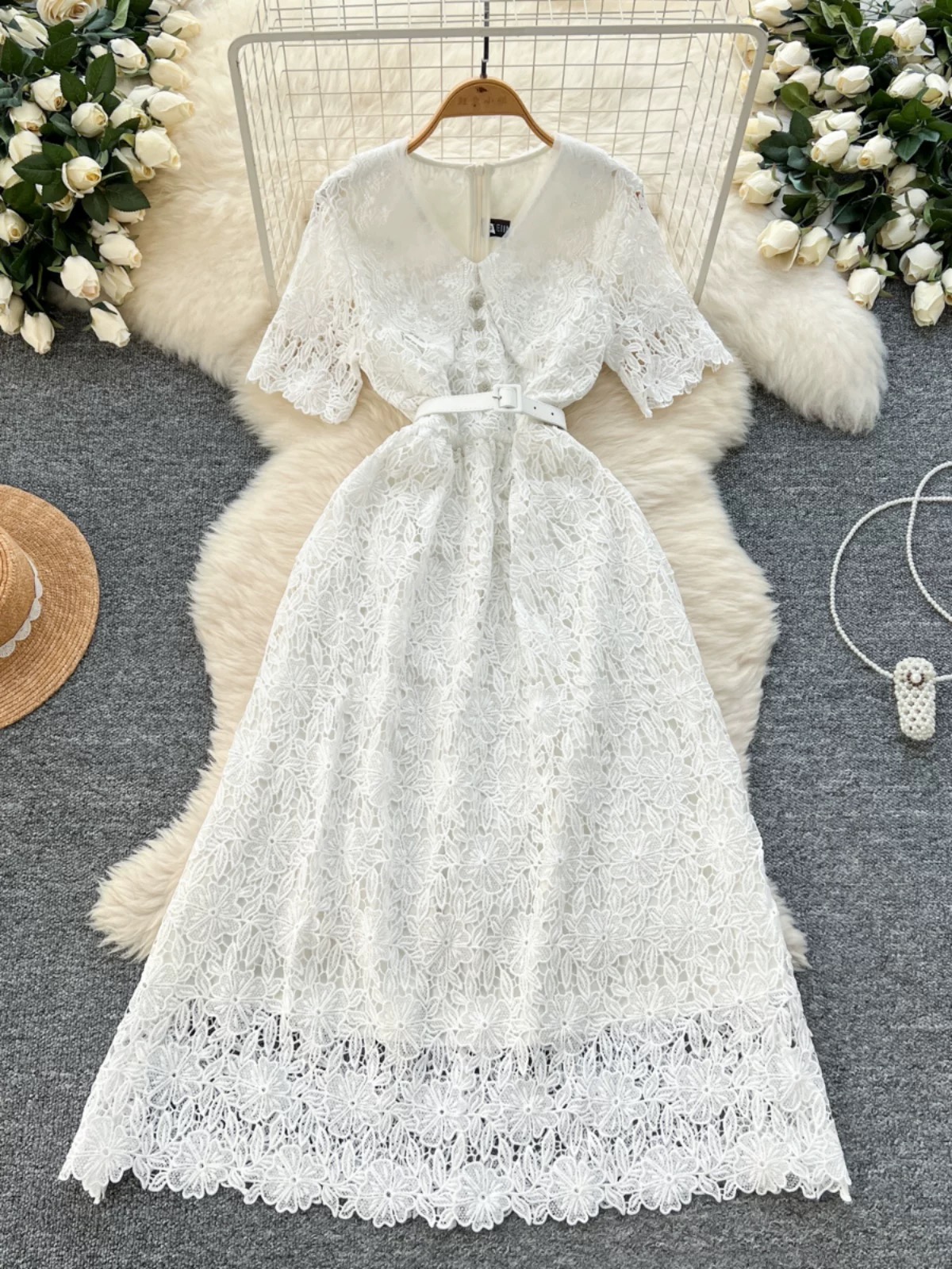 Endless trips lace dress FD794