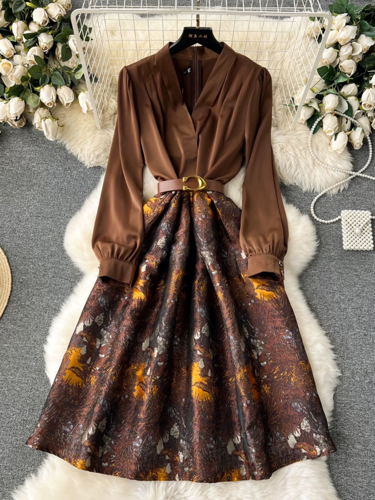 Girl code designer dress FD316 image