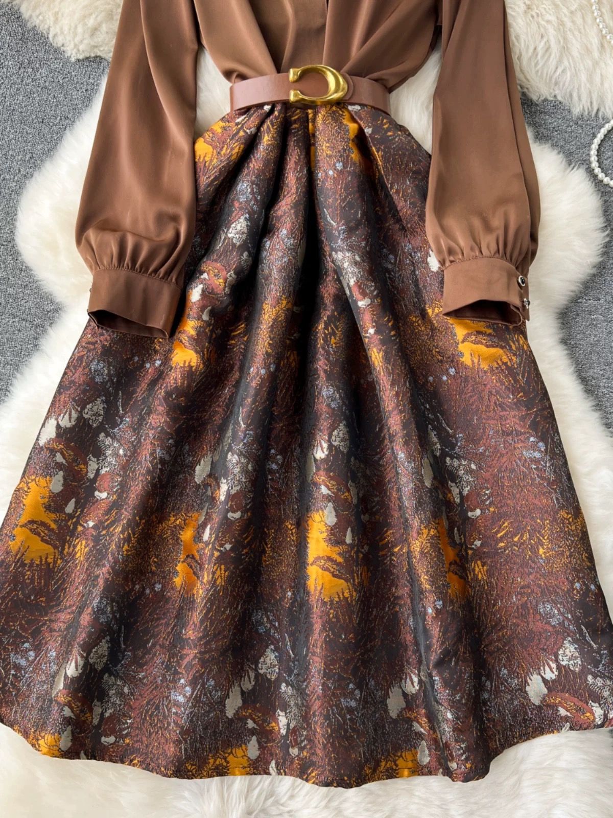 Girl code designer dress FD316 image