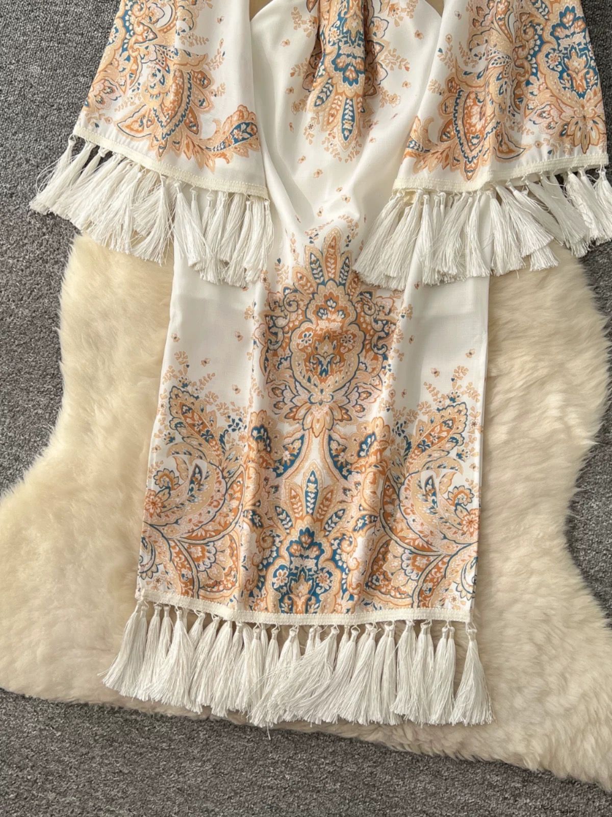 Say I do tassel dress ED316 image