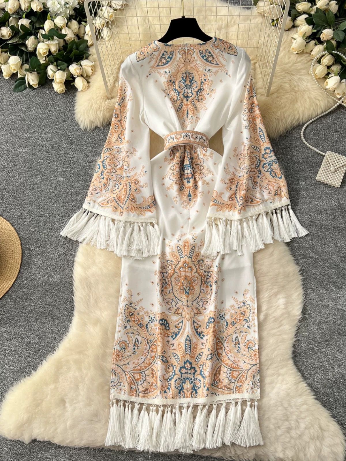 Say I do tassel dress ED316 image