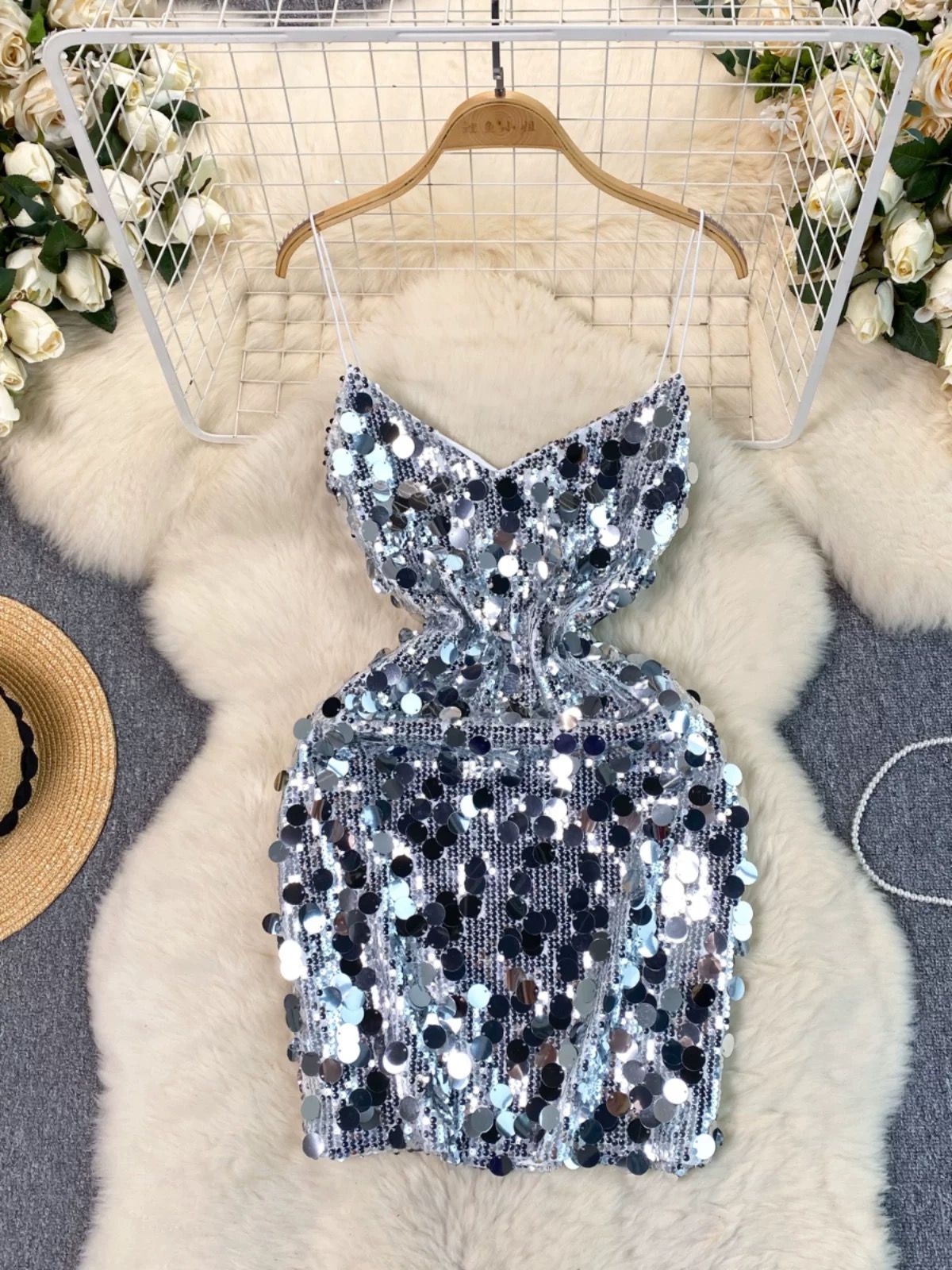 Charming girl dress FBC417 image