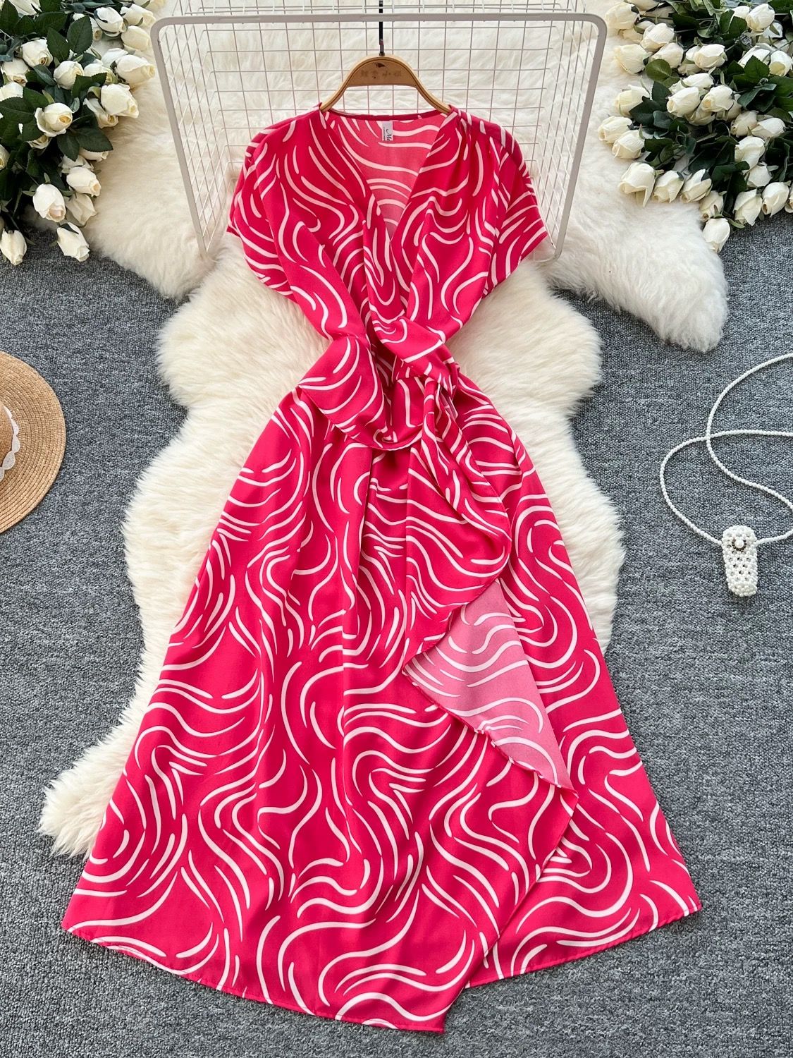 Follow the petals dress CD1332 image