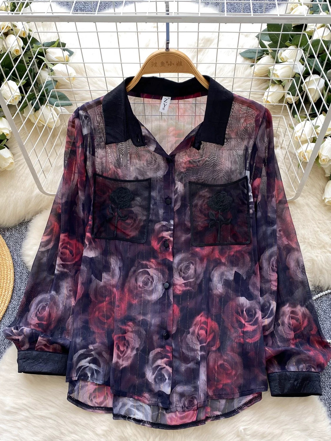 Beauty in a casual top CTO613 image