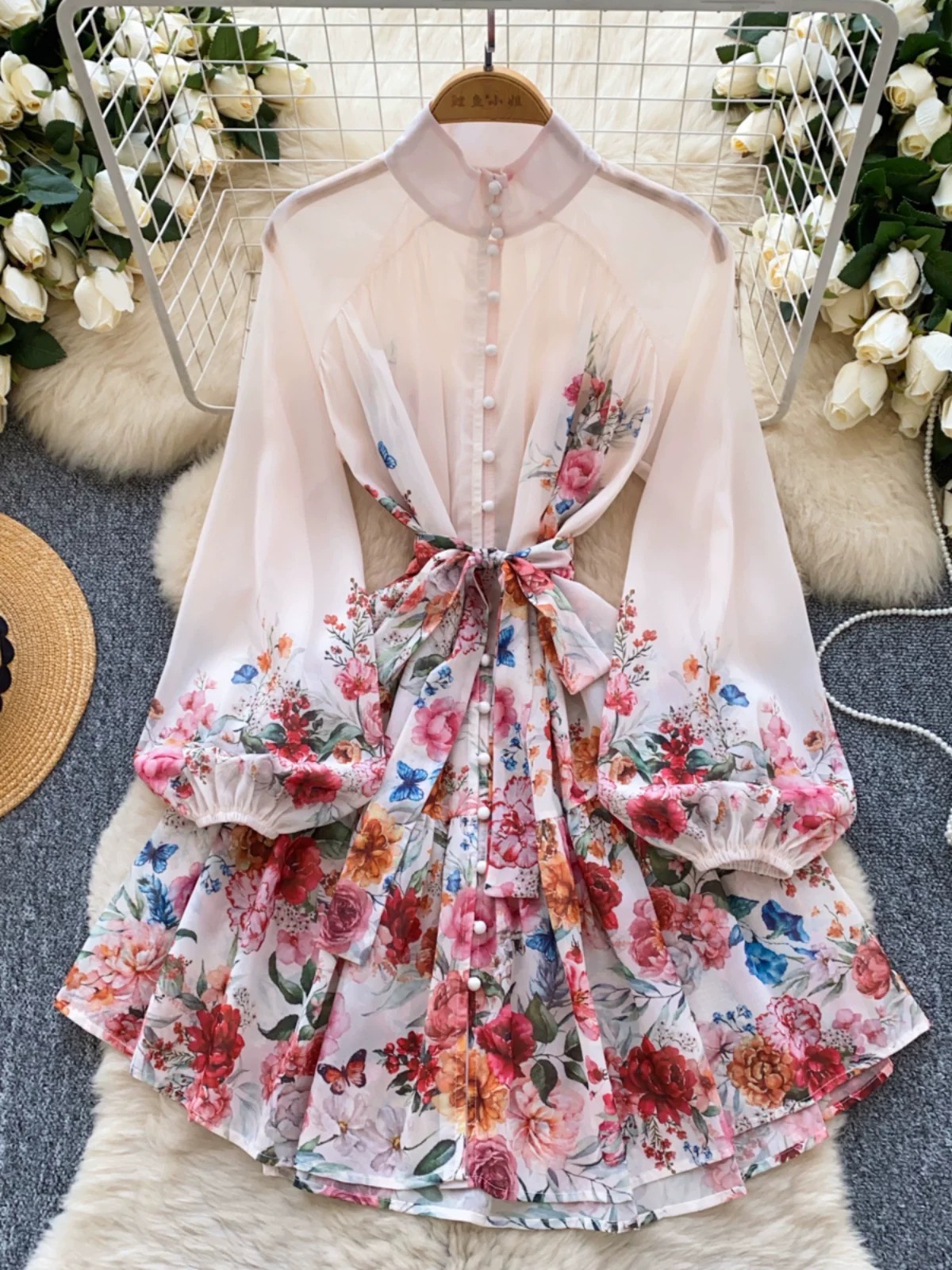 Telepathic dress ED318