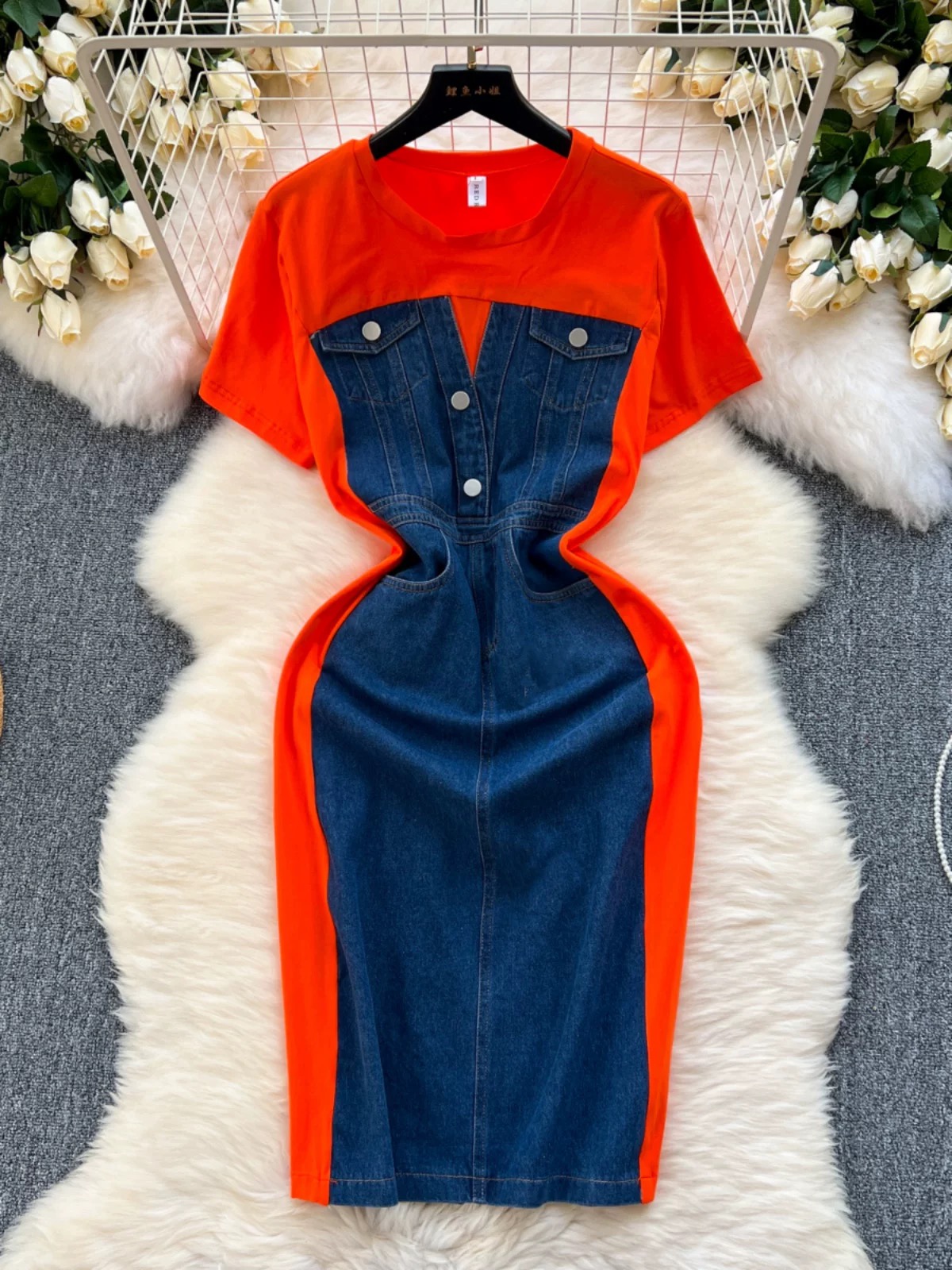 Making headlines dress DBC57