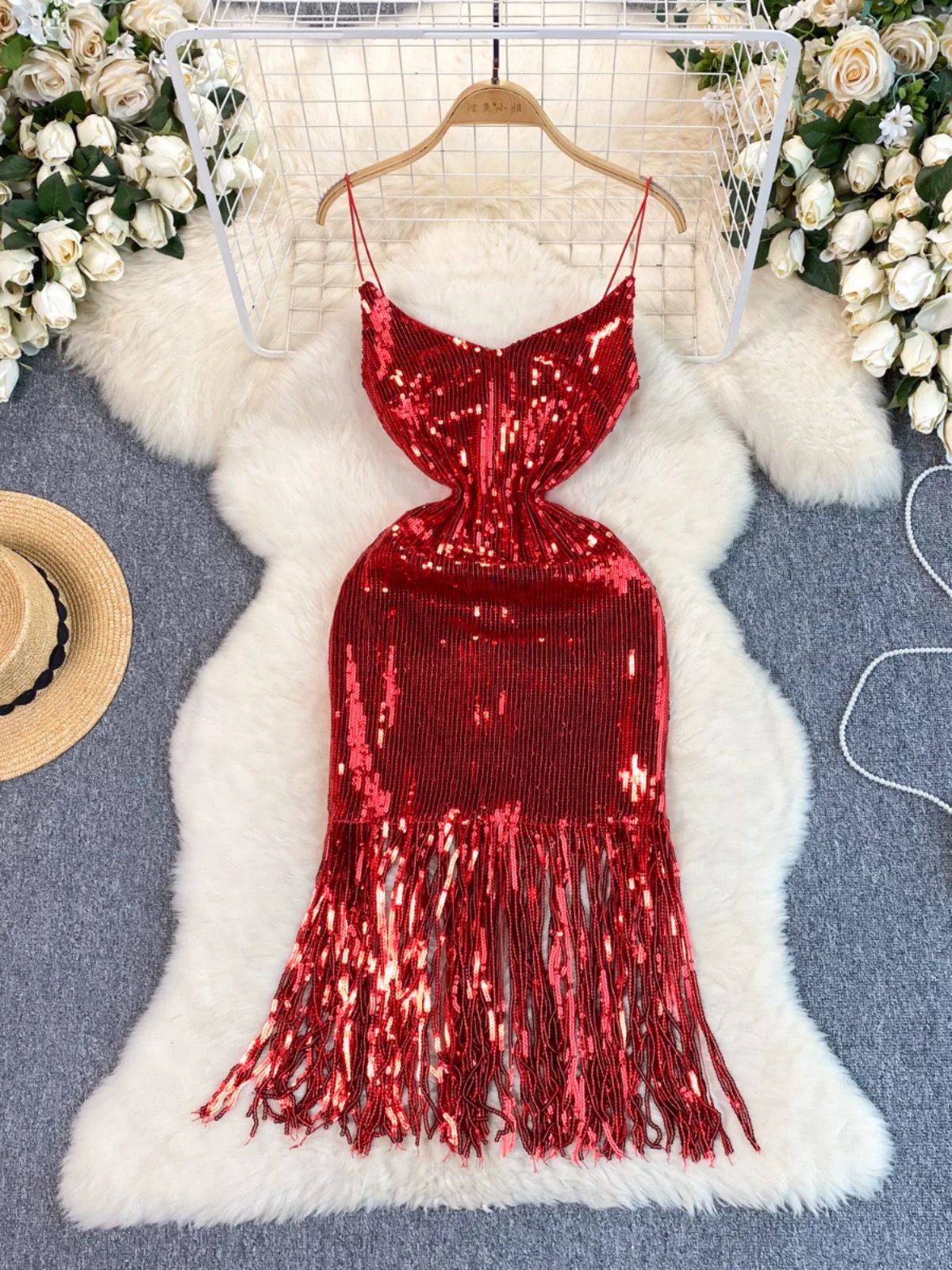 All night long sequin dress FBC409