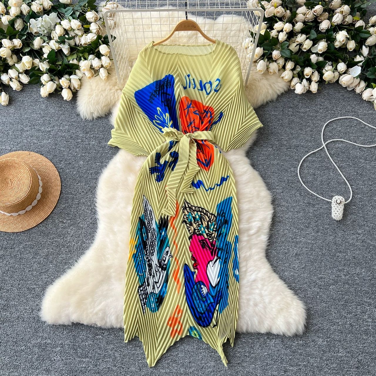 She’s amazing miyaki dress FBC454 image