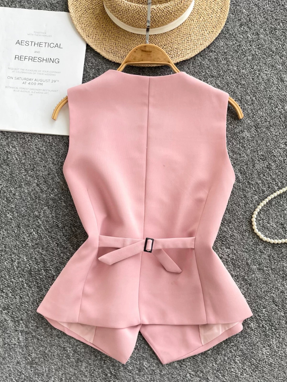 Acting different waist coat top FTO237 image
