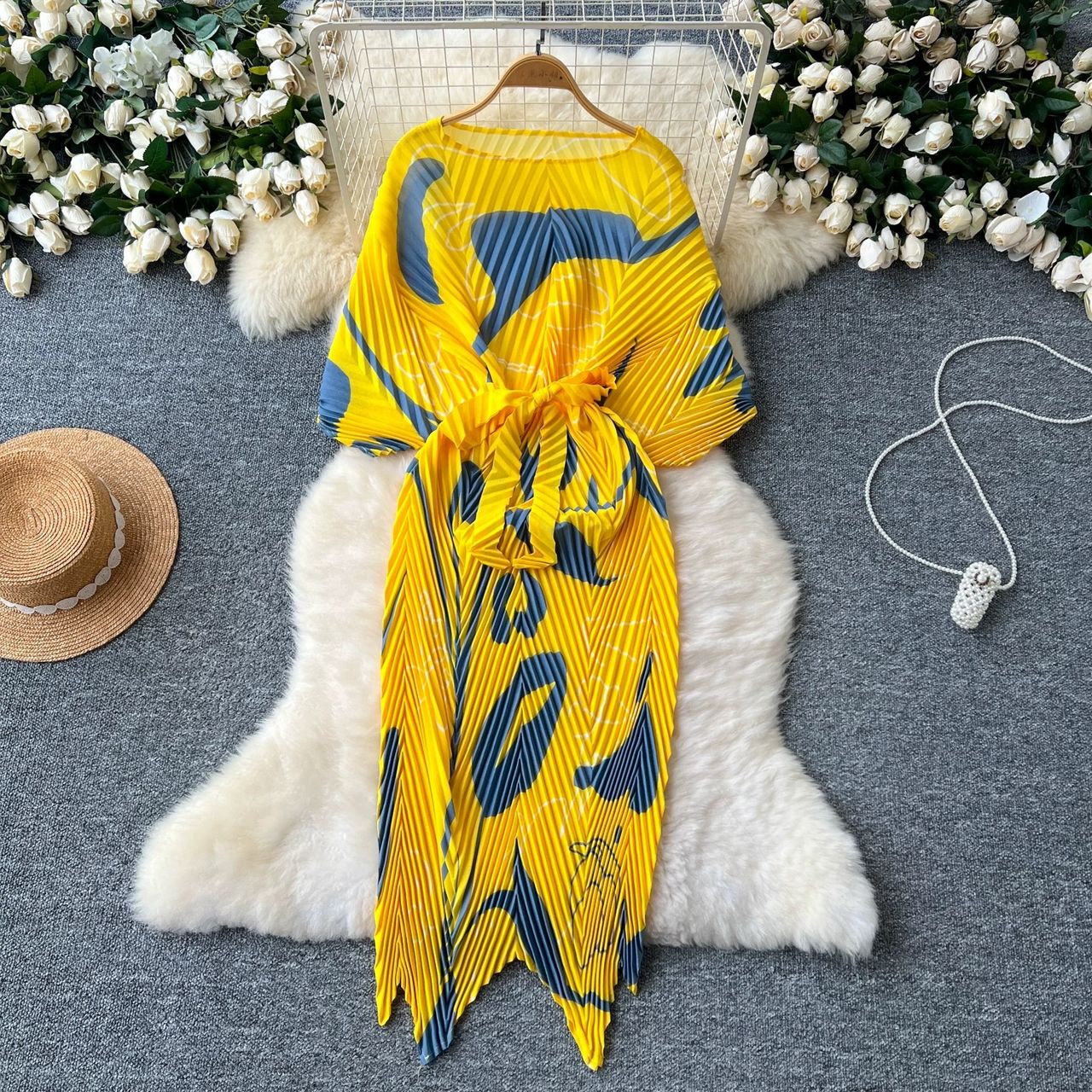 She’s amazing miyaki dress FBC454 image