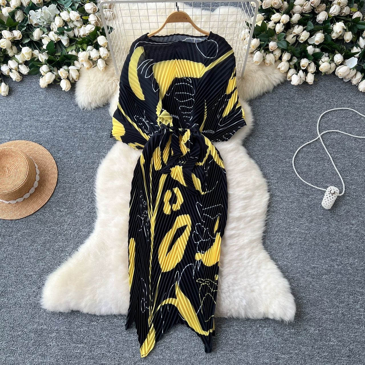 She’s amazing miyaki dress FBC454 image