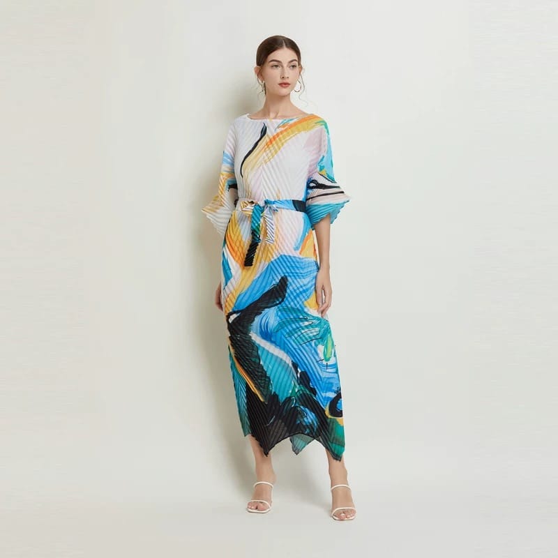 She’s amazing miyaki dress FBC454 image