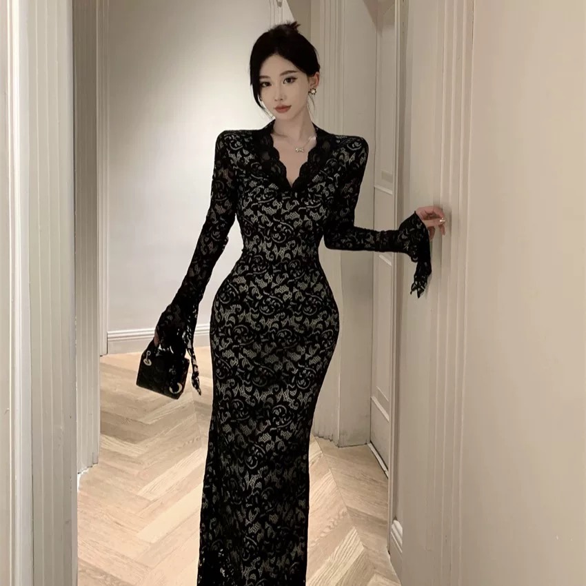 Tell me a secret lace dress FBC458 image