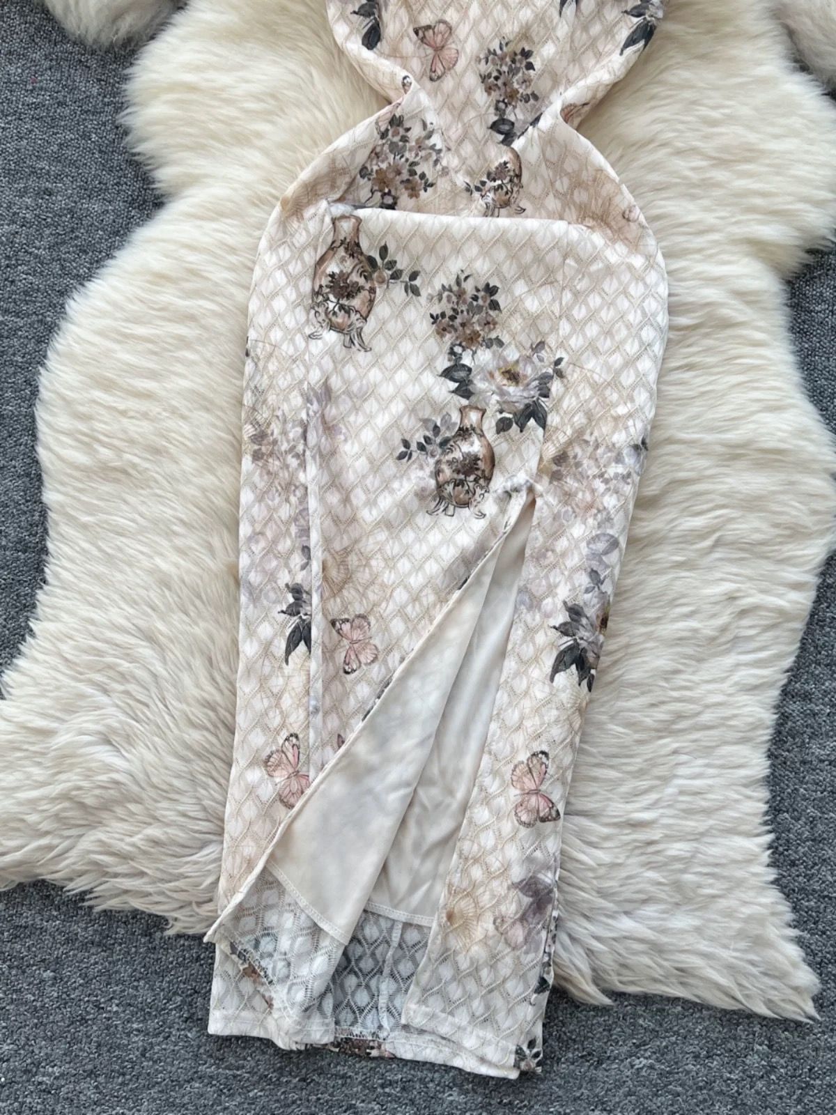 No feelings qipao dress Q231 image