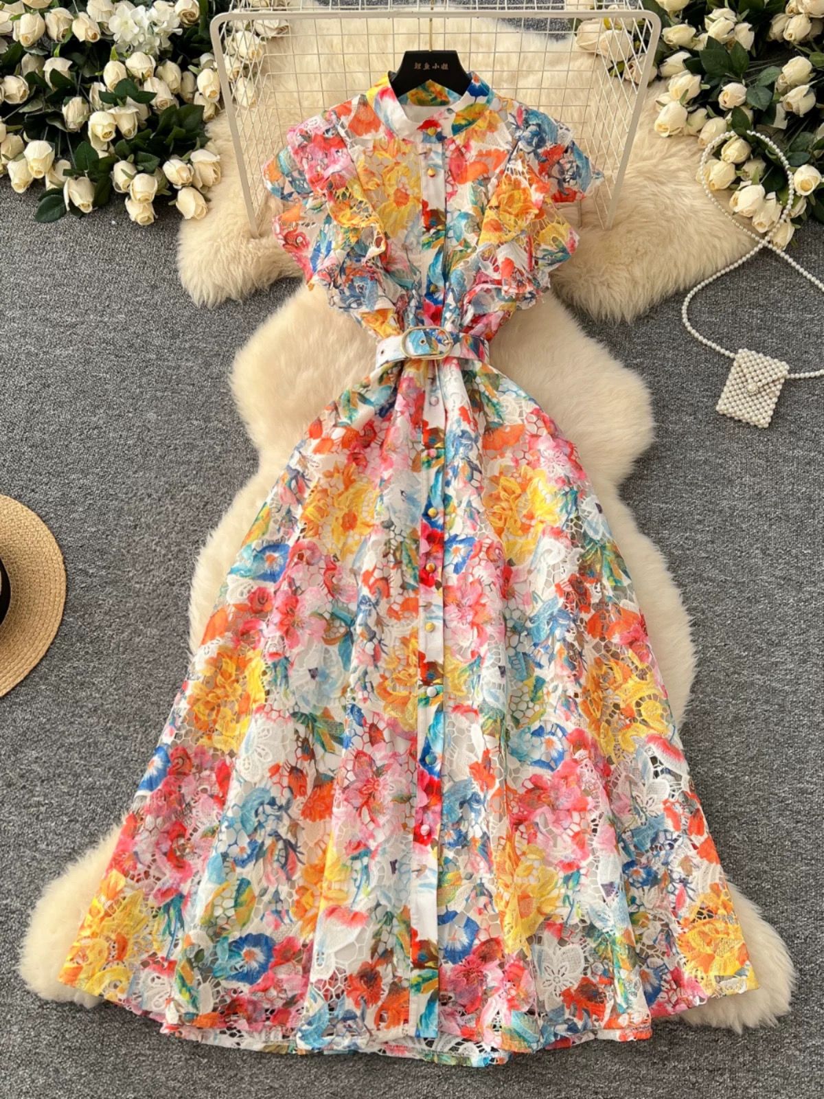 In charge lace dress FD1312
