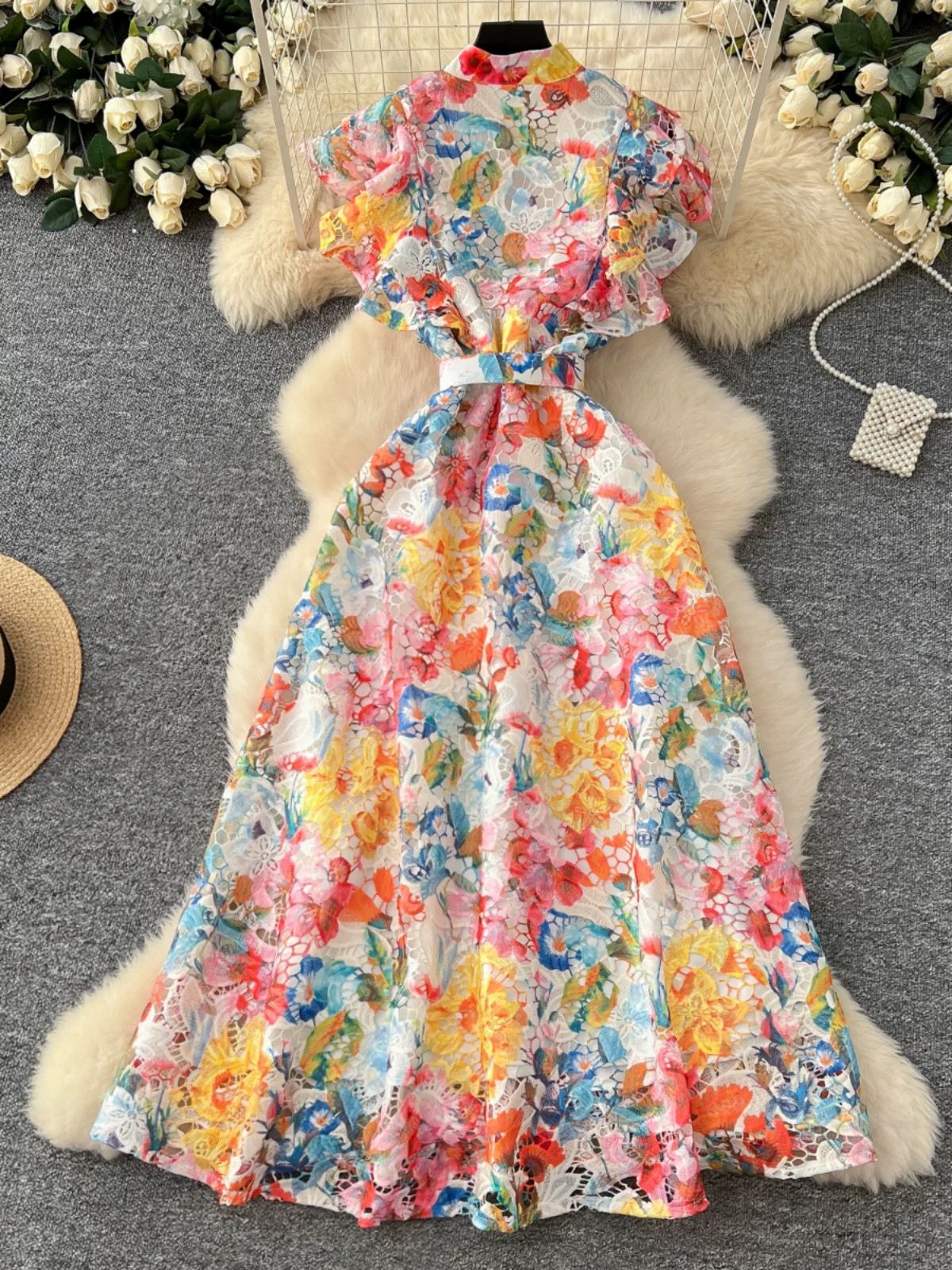 In charge lace dress FD1312 image
