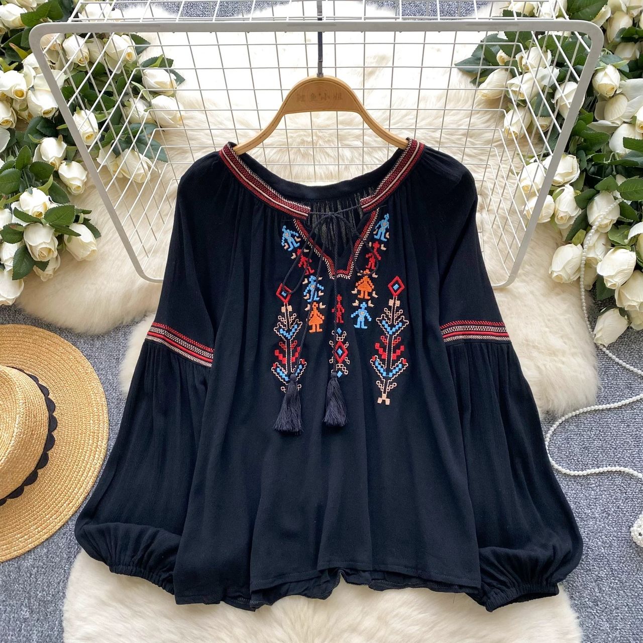 Need a date embroidery top CTO618 image