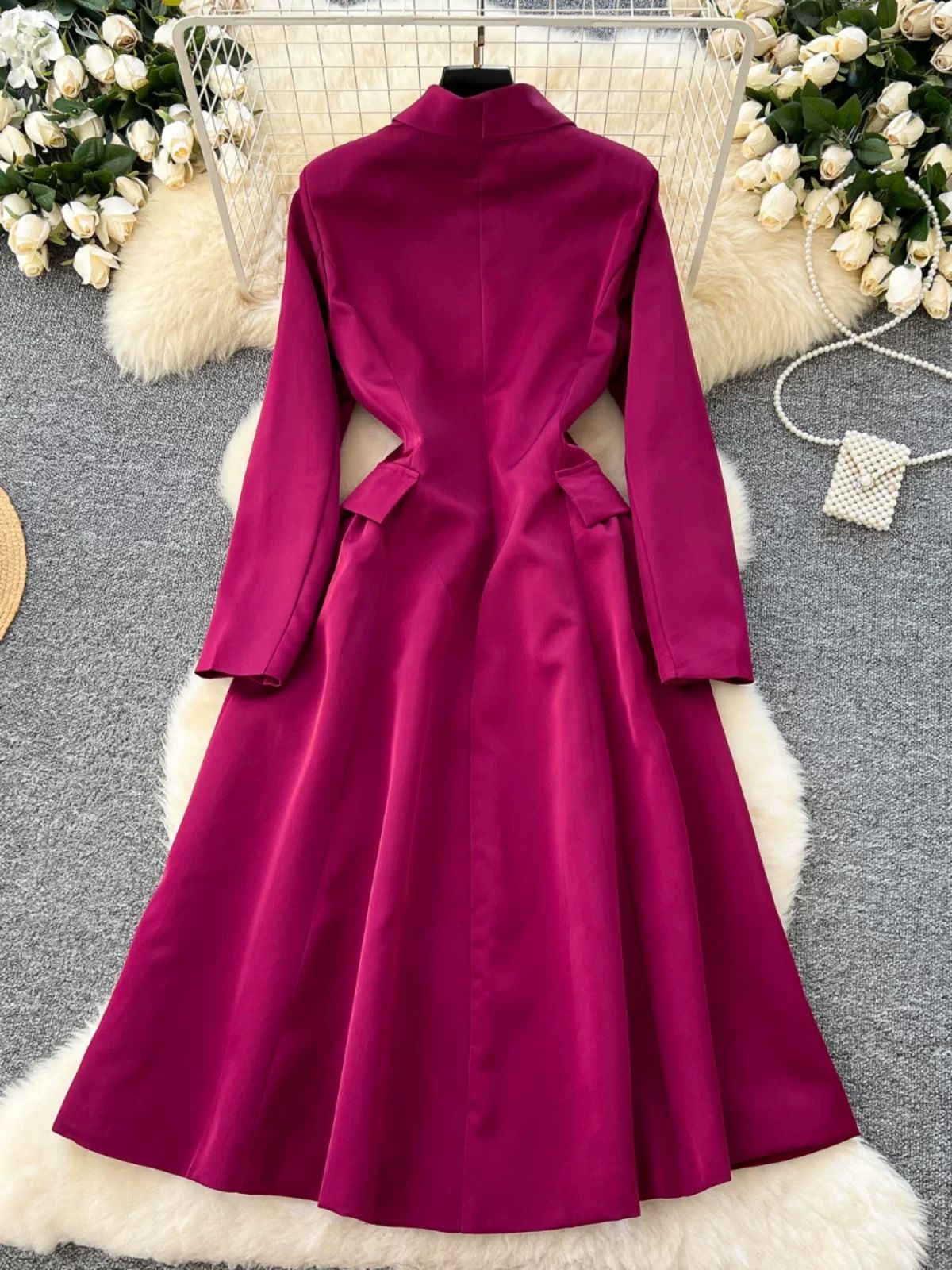 Rich aunty formal dress FD468 image