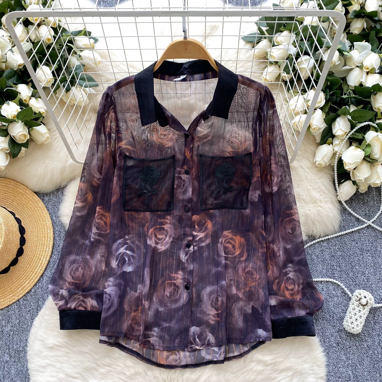 Beauty in a casual top CTO613 image