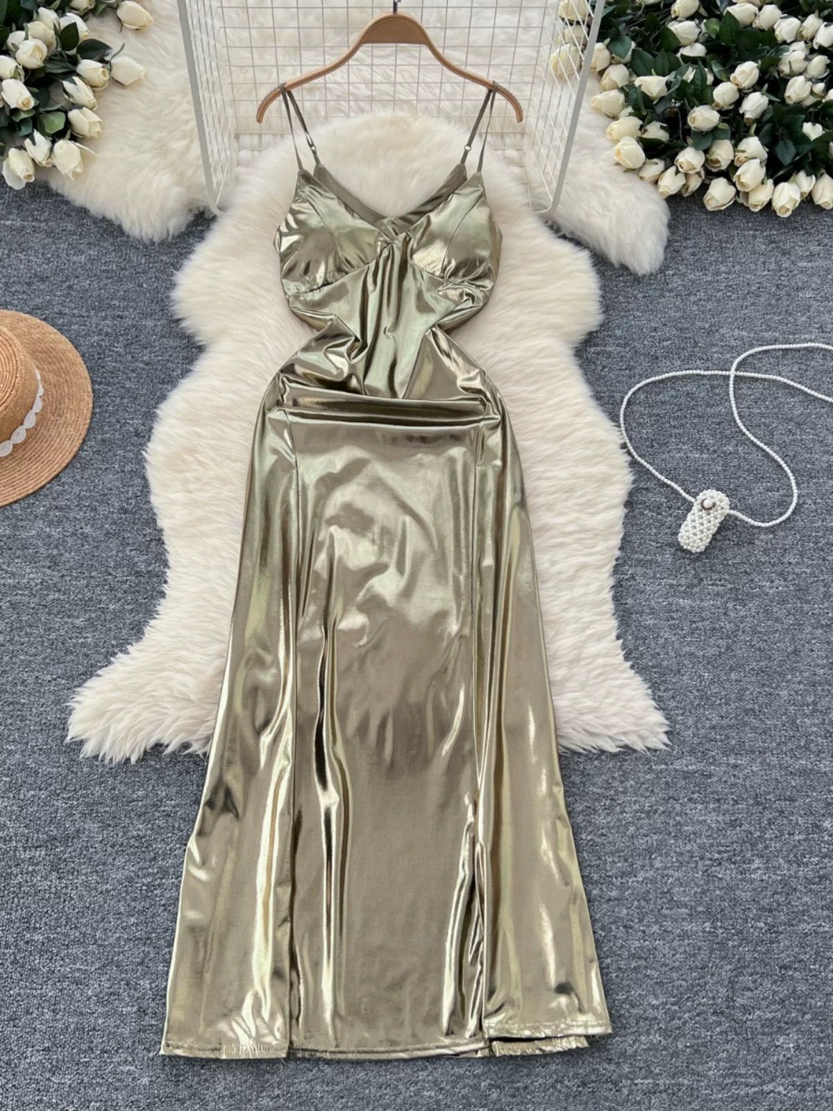 Your girl metallic dress CD2002 image