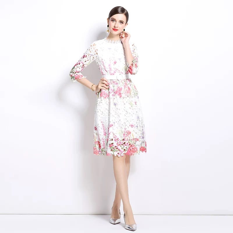 Boujee dinners lace dress FD1180 image