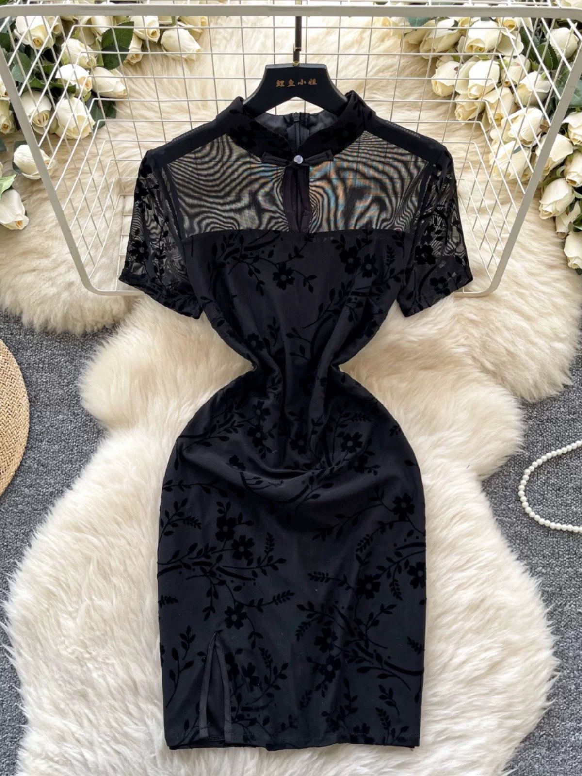 Somewhere tropical dress FBC443 image