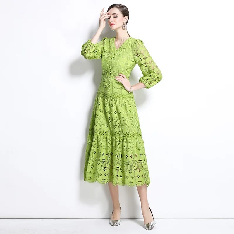 Out with a bang lace dress FD630 image