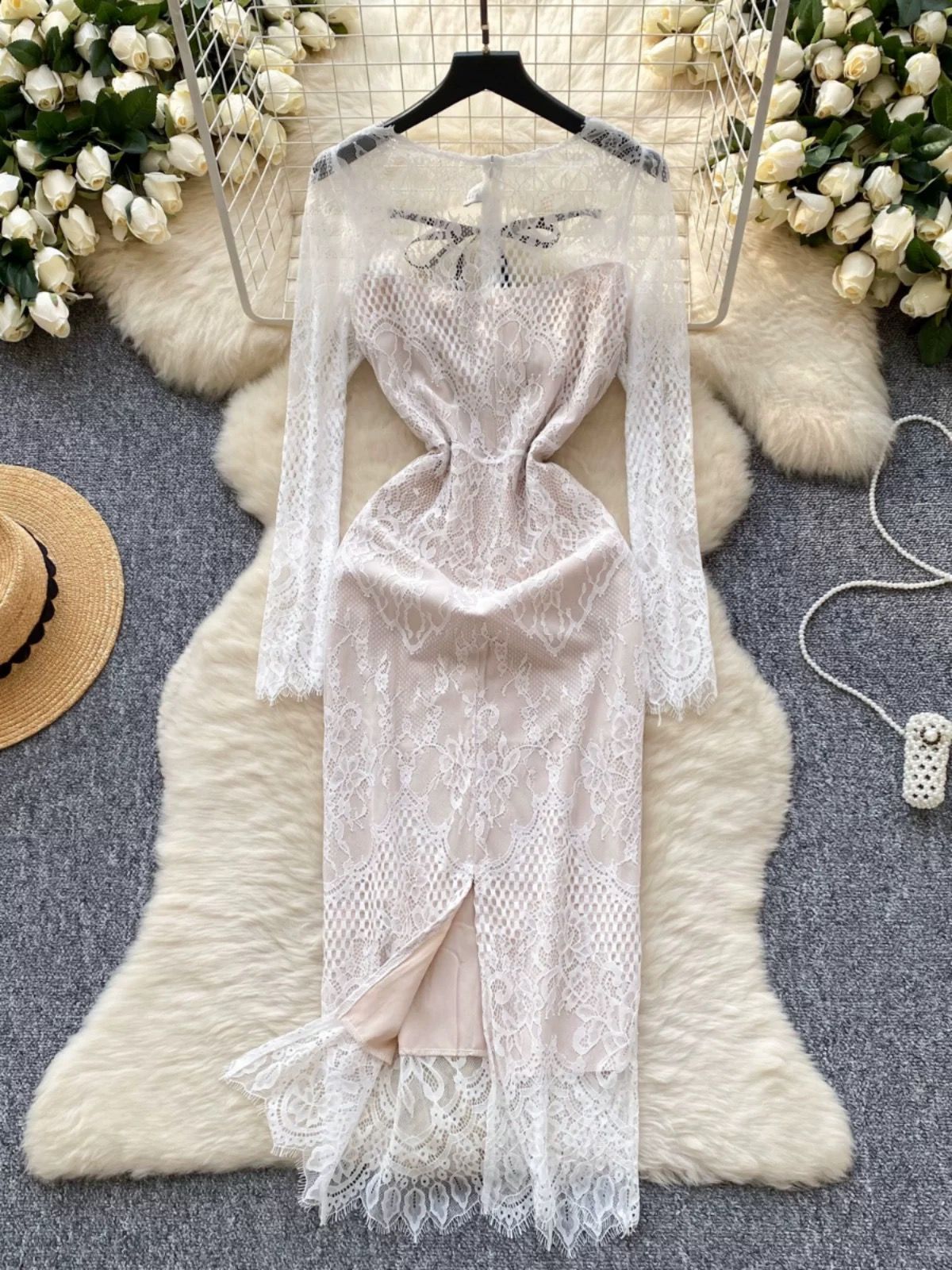 Passion for you lace dress FBC413 image