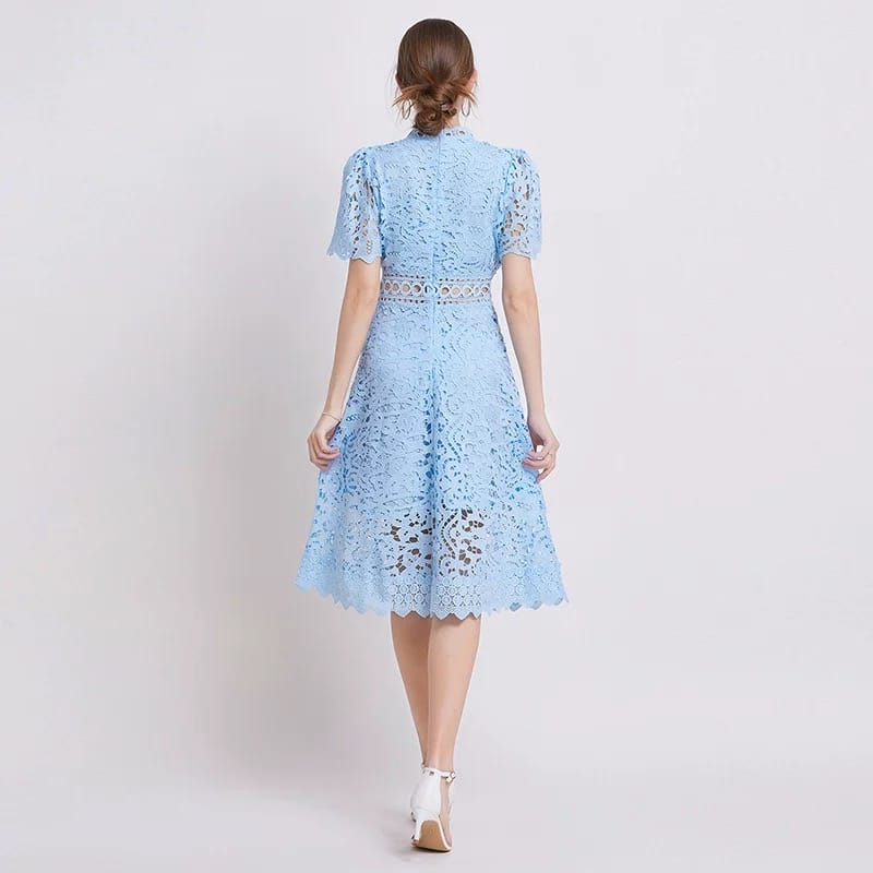 Flowing freely lace dress FD629 image