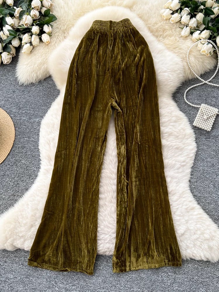 Out and about velvet pants CP60 image