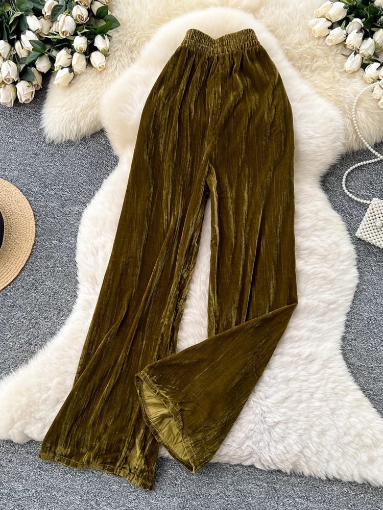 Out and about velvet pants CP60 image