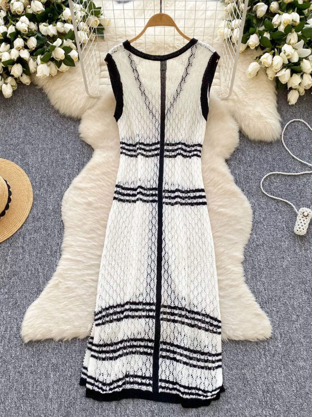 All caught up knitted kimono KM133 image