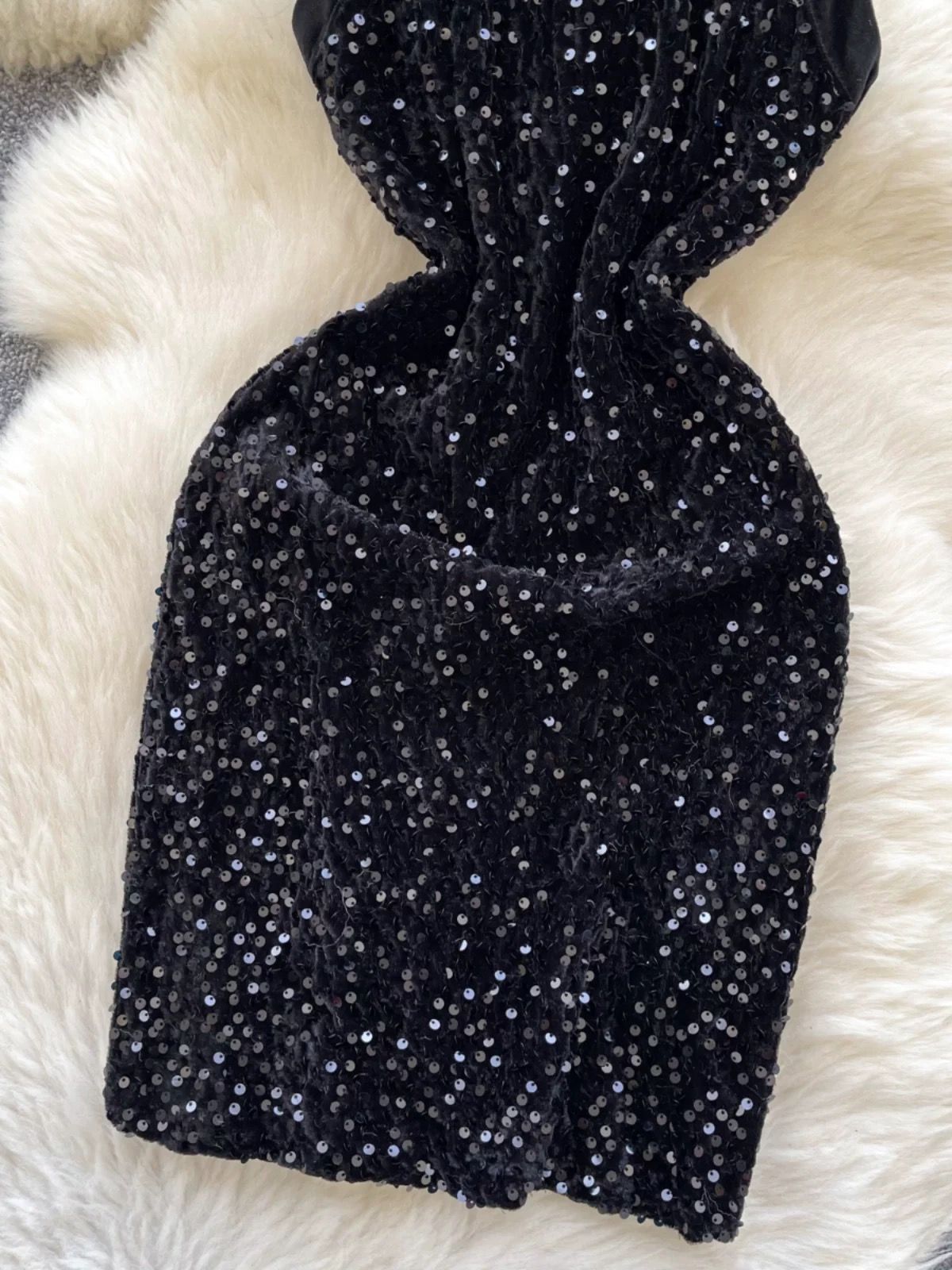 Take me on a vacay sequin dress FBC447 image