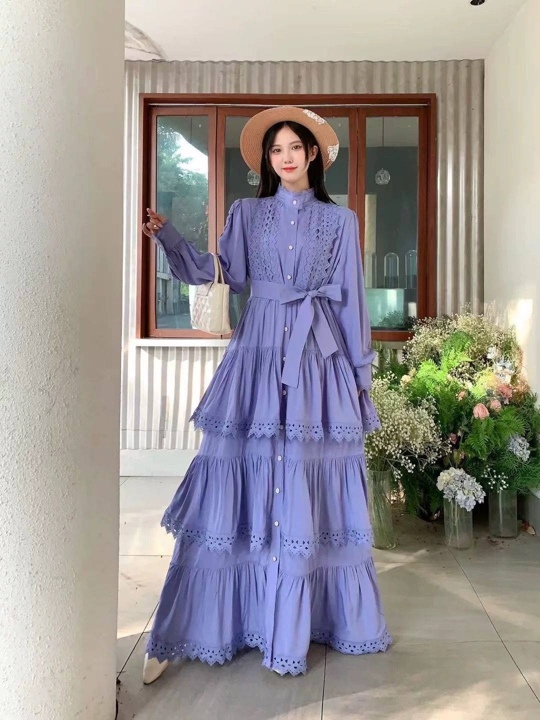 Sweet flower dress FD622 image