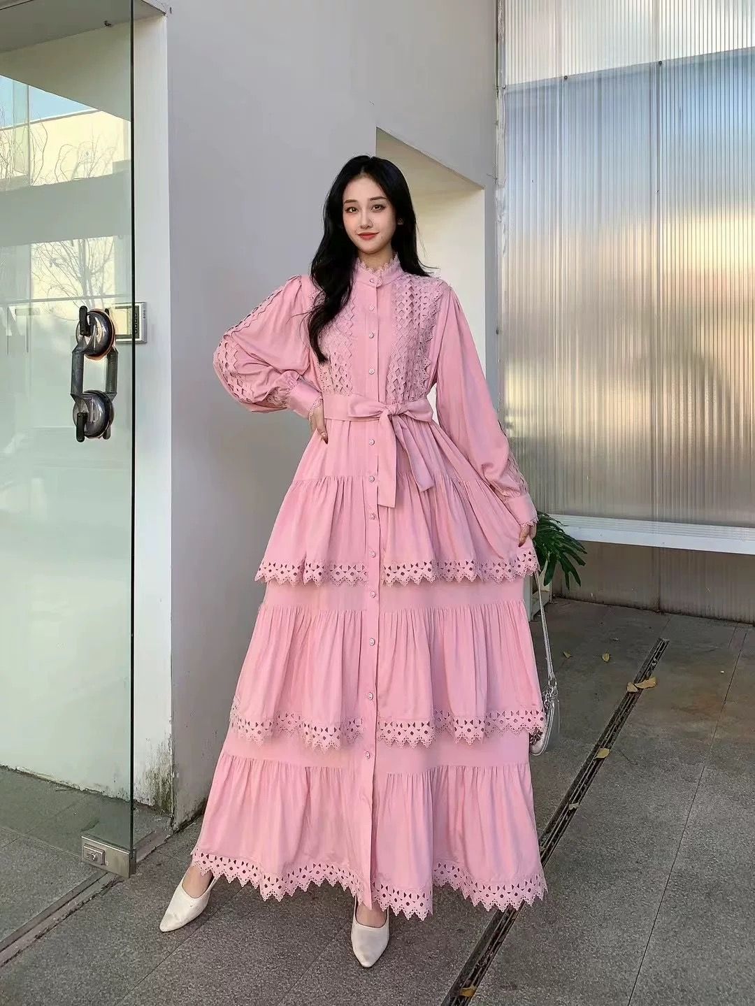 Sweet flower dress FD622 image