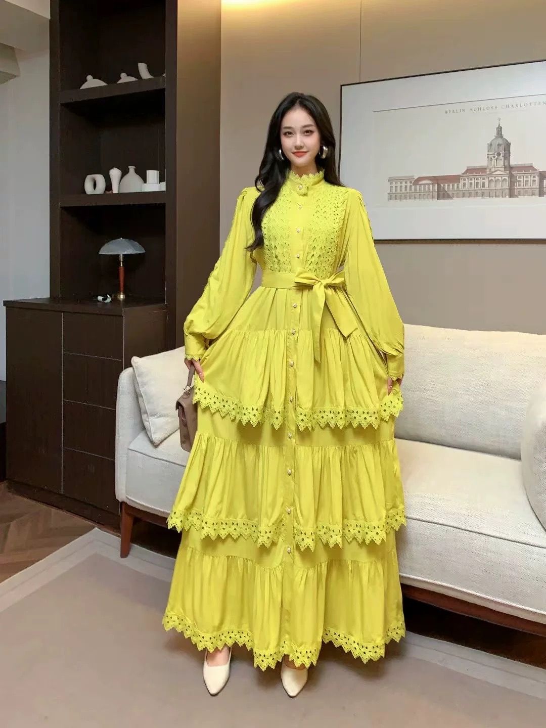 Sweet flower dress FD622 image