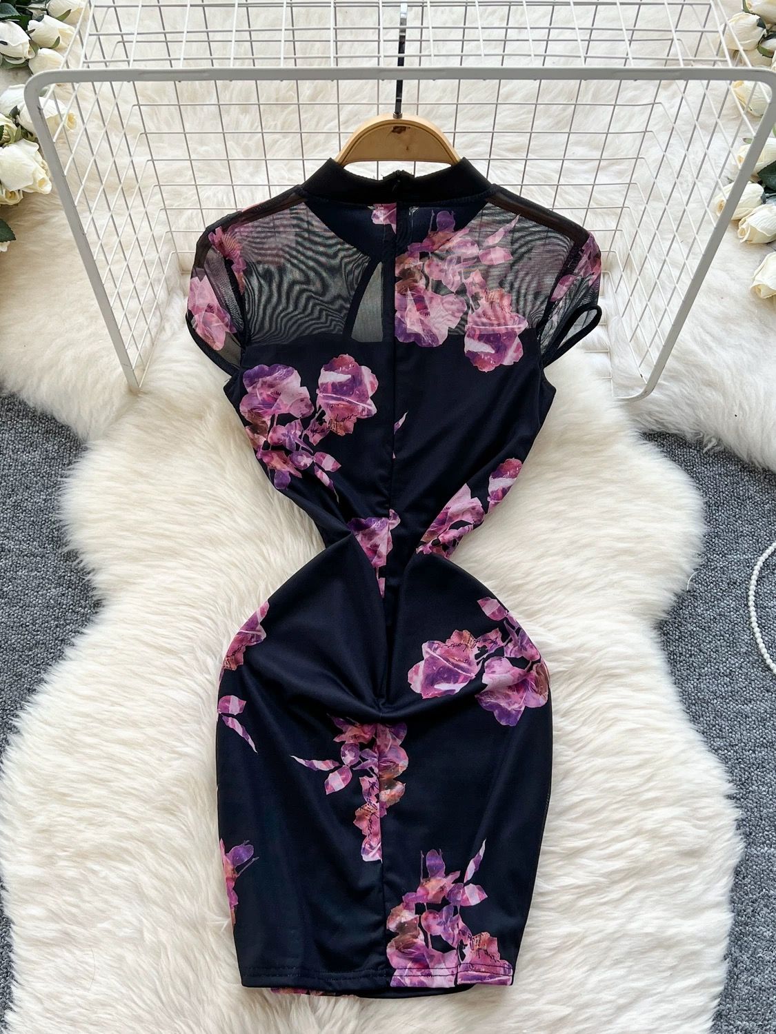 Bottle service qipao dress Q204 image