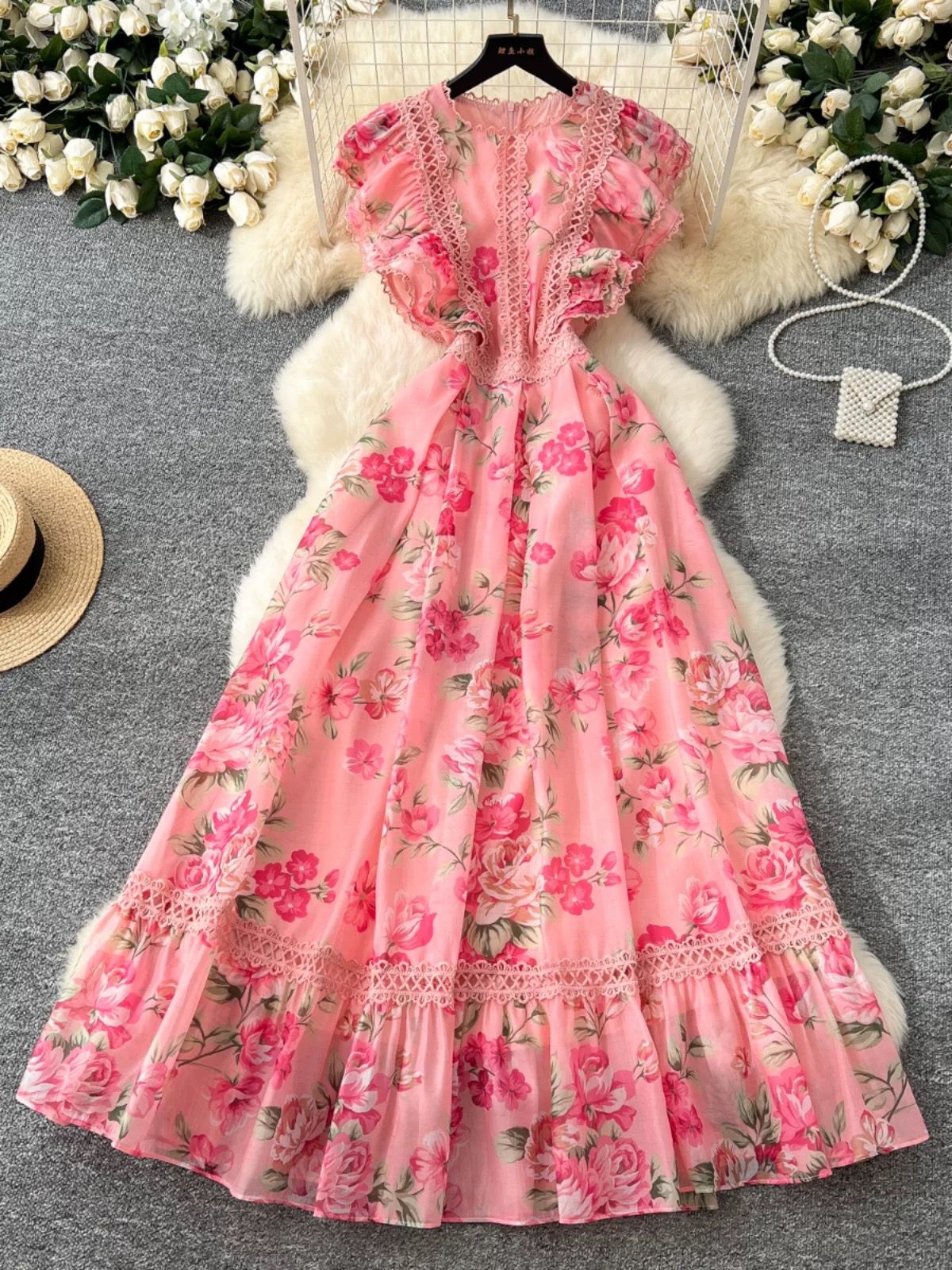 Gimme some love floral dress FD1330 image