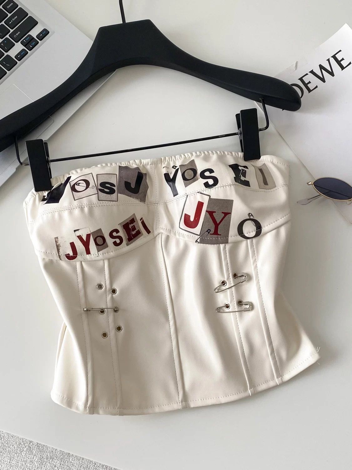 Natasha leather top CTO707 image