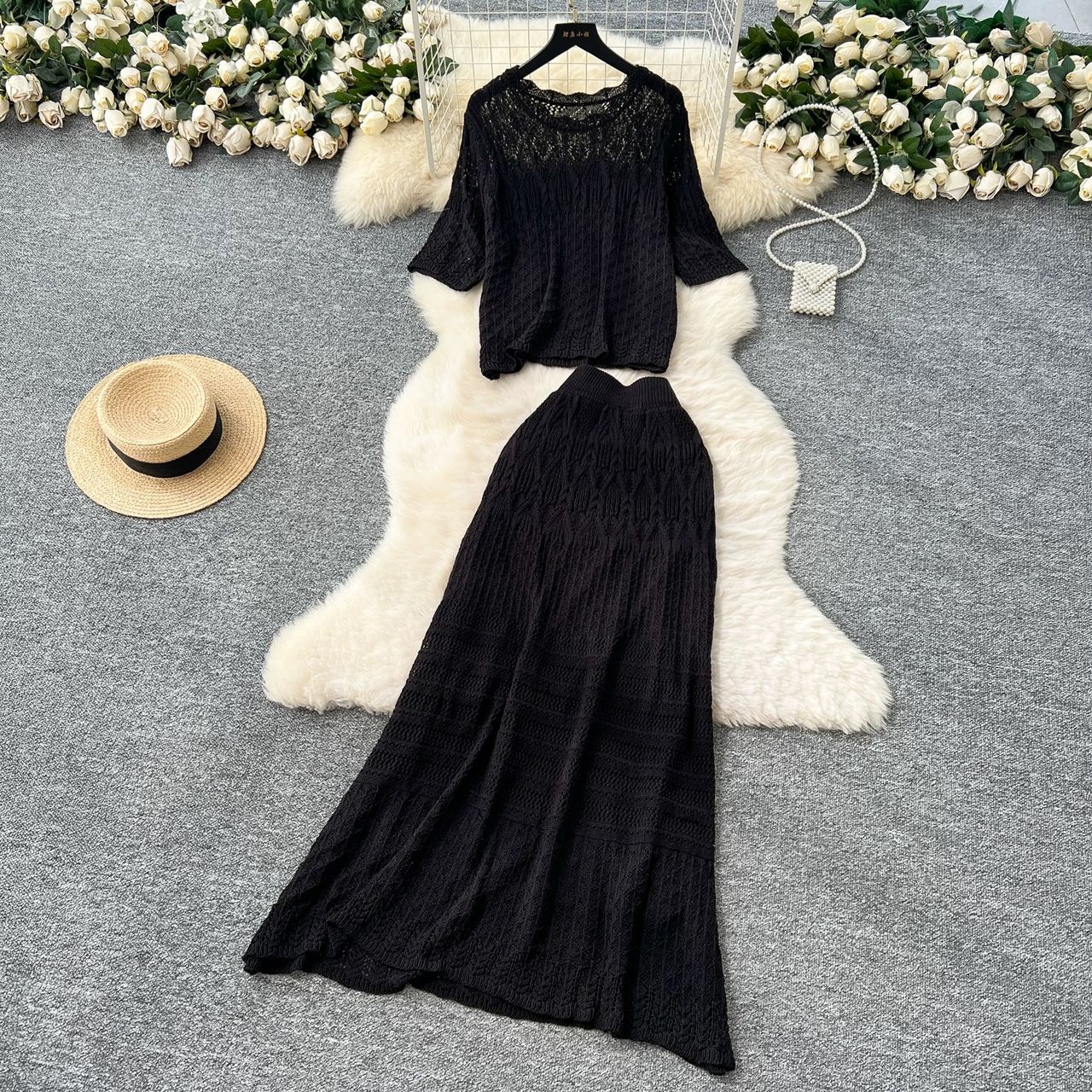 Not my mistake knitted set KTP279 image