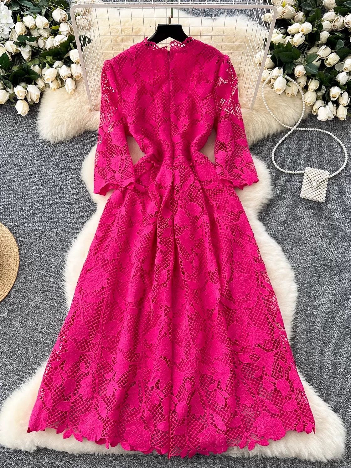 Off roading lace dress FD1133 image