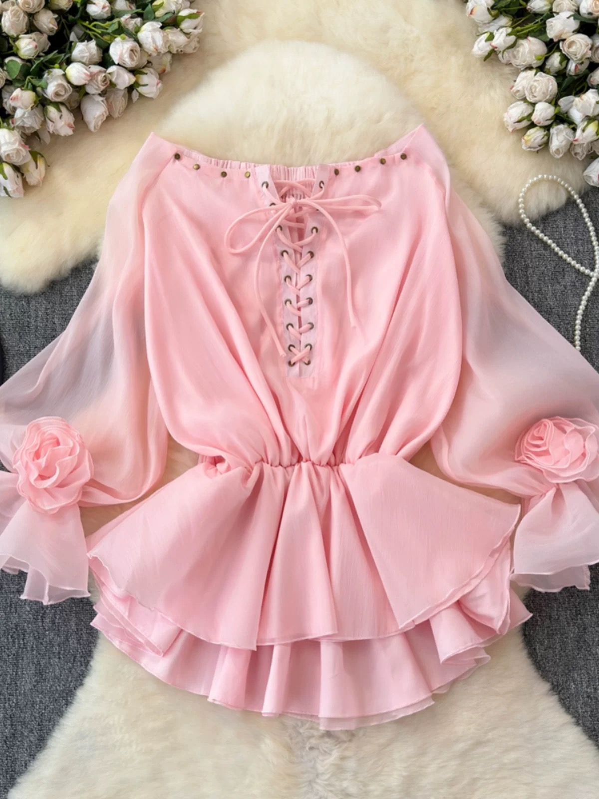 My whole heart blouse BE434