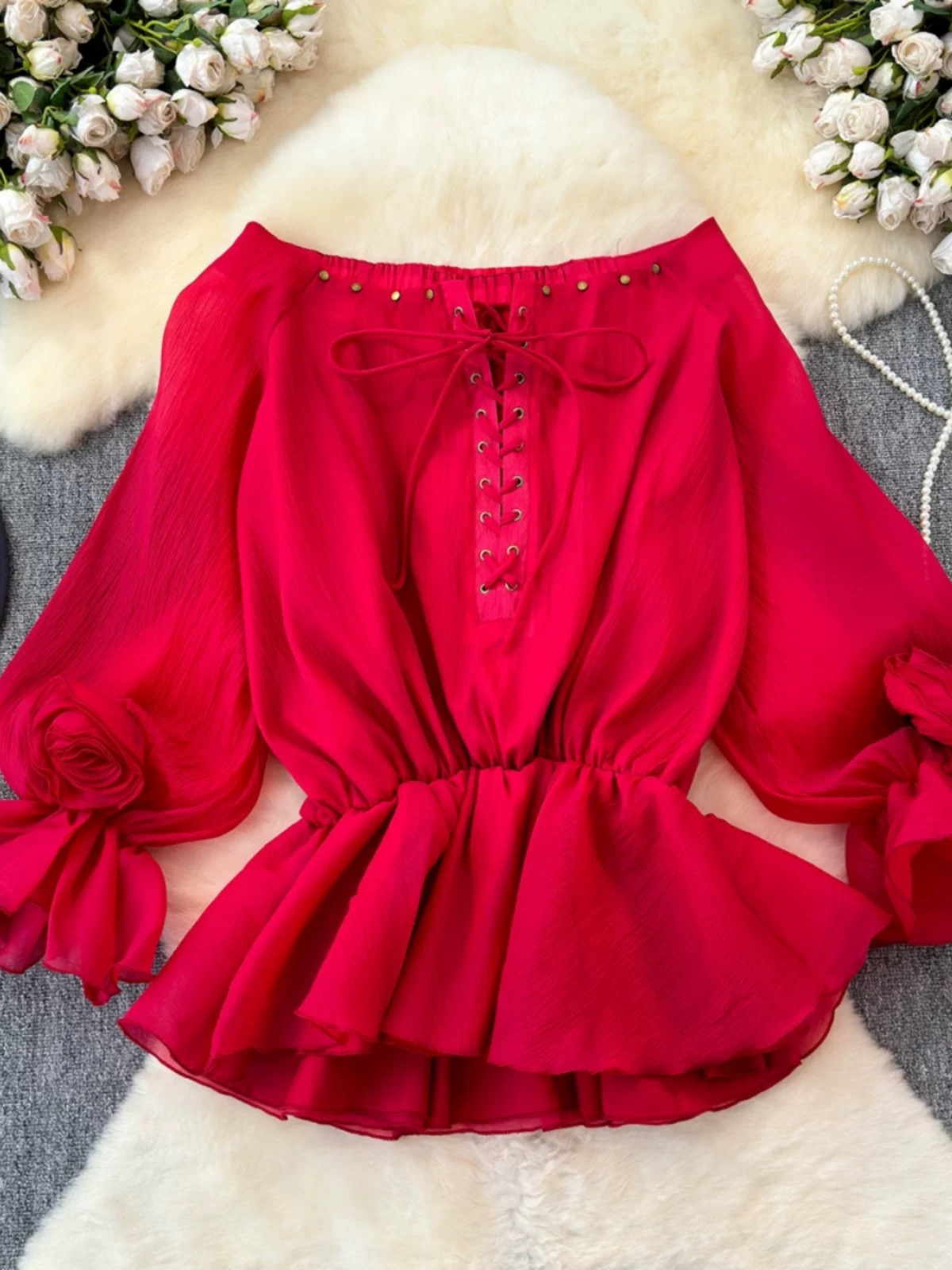 My whole heart blouse BE434 image