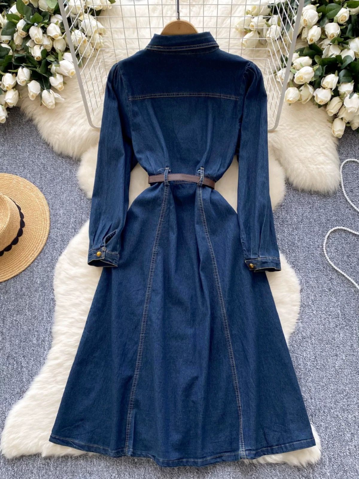 In my auntie era dress & belt DD120 image