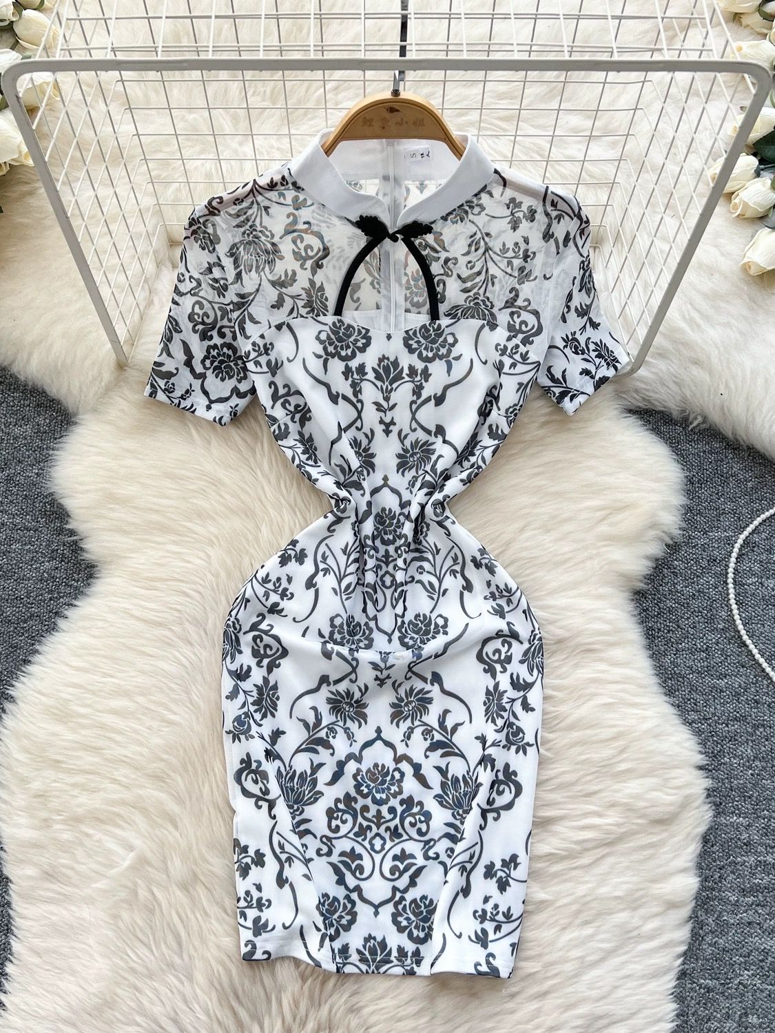 Calabasas qipao dress Q207 image