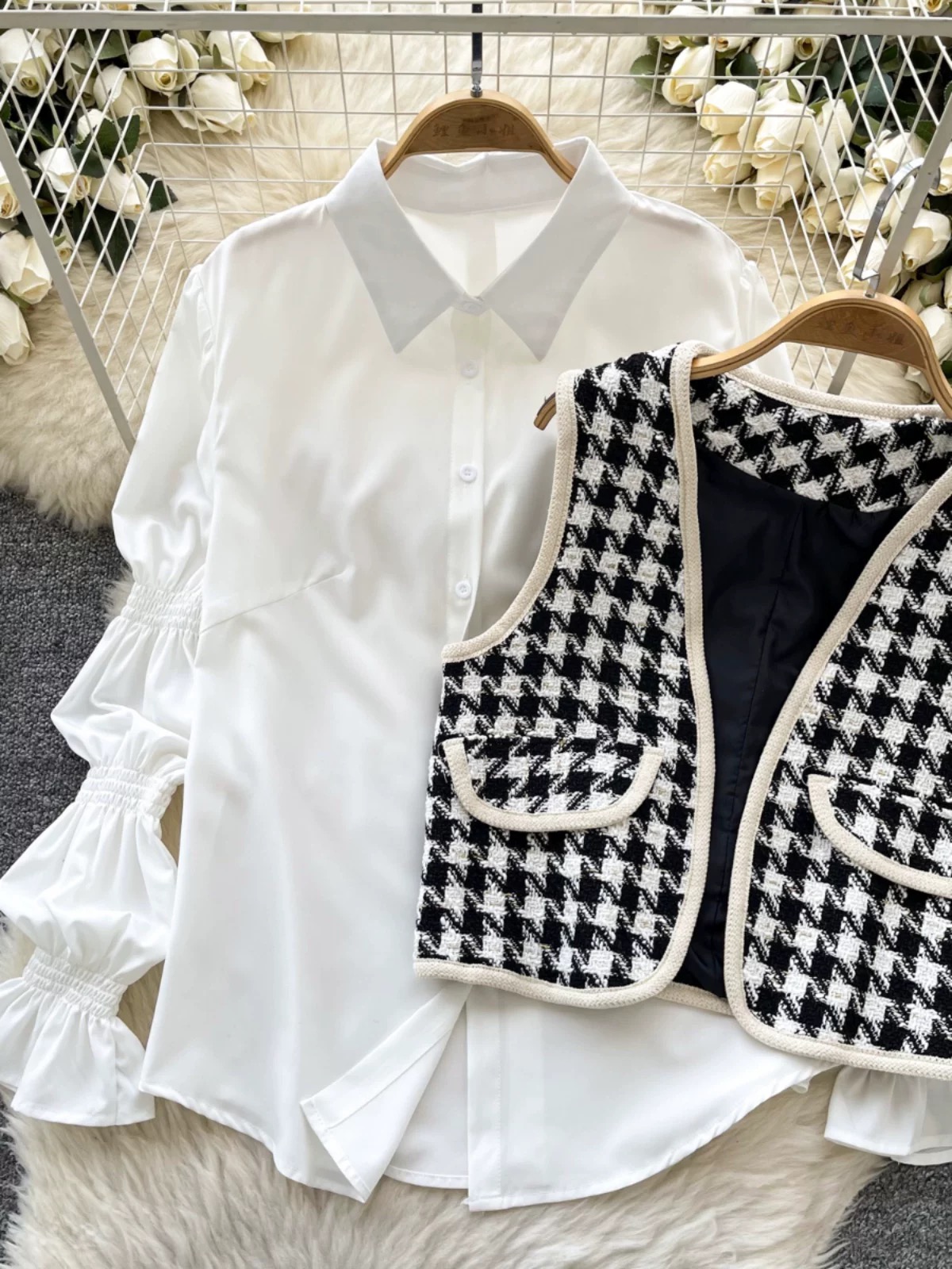 Dropping by shirt set SS148 image