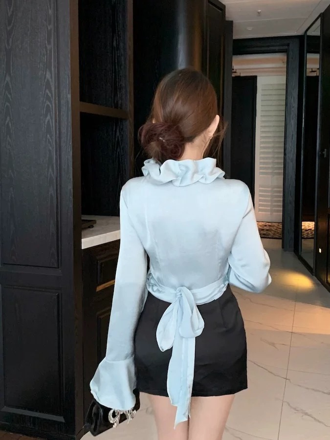 Rich aunty Sunday top CTO812 image