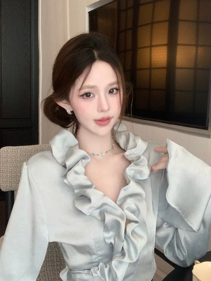 Rich aunty Sunday top CTO812 image